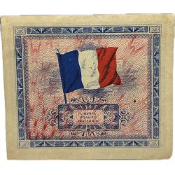 Banknote, 10 Francs, Invasion Money, 1944