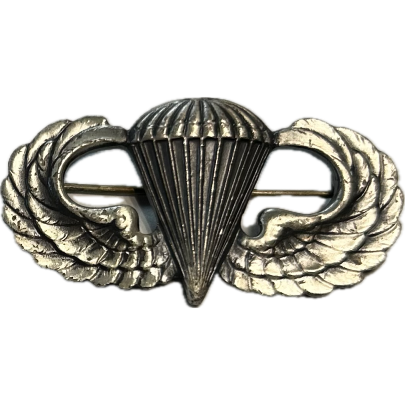 Brevet de parachutiste, US Army, Sterling, à épingle