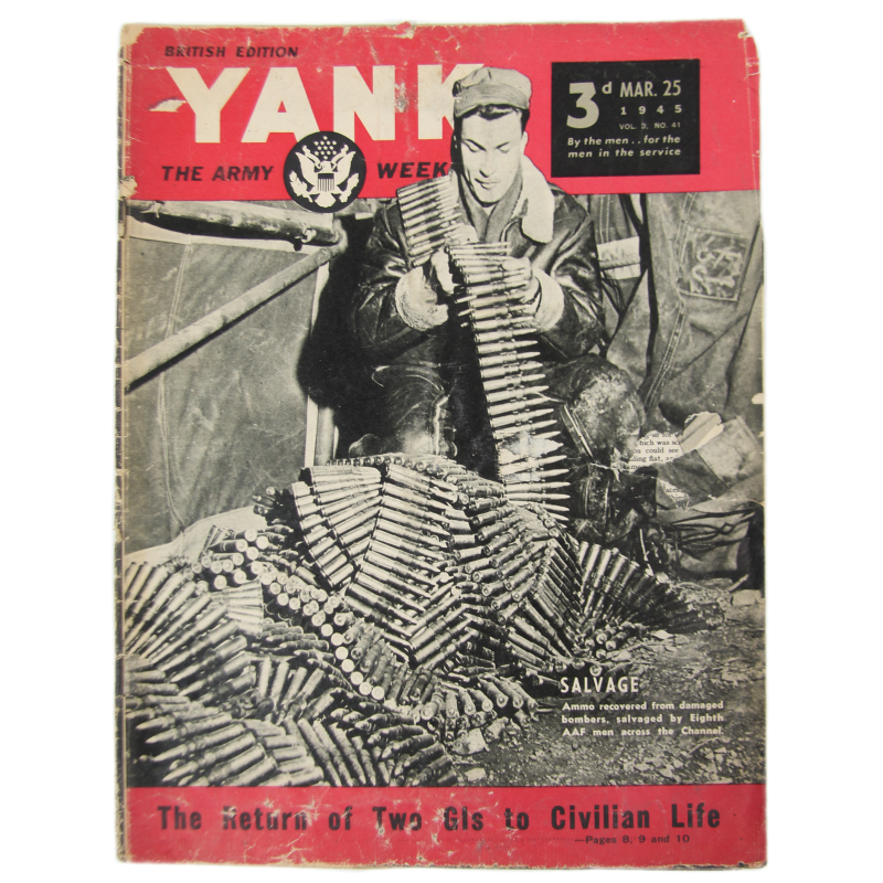 Magazine, YANK, March 25, 1945, British Edition