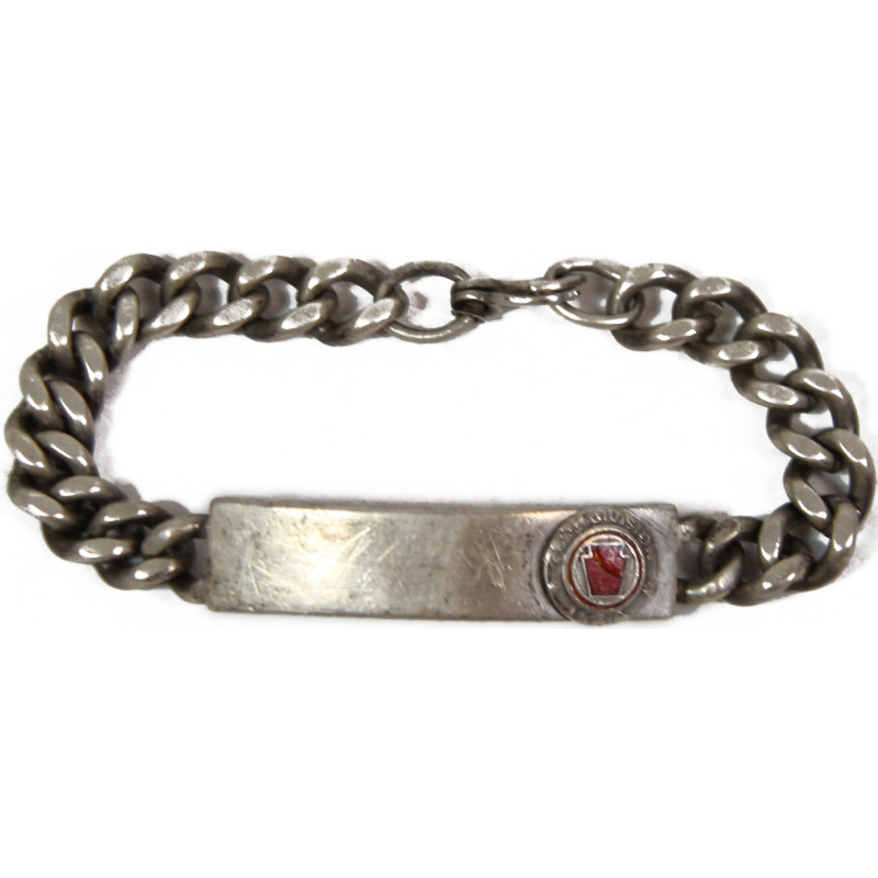 Bracelet, Chain, 28th Infantry Division, ETO