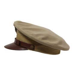 Casquette officier US Army, chino, taille 58, Lt. Robert Metzger