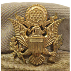 Casquette officier US Army, chino, taille 58, Lt. Robert Metzger