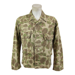 Veste de combat HBT (Herringbone Twill) camouflée, US Army, 34R