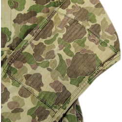 Veste de combat HBT (Herringbone Twill) camouflée, US Army, 34R