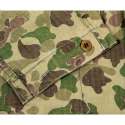 Veste de combat HBT (Herringbone Twill) camouflée, US Army, 34R