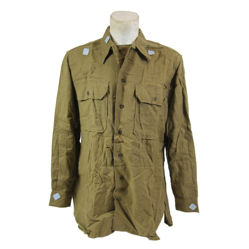 Chemise moutarde, Special, 15 ½ x 34, FORDHAM SHIRT CO., INC. 1944