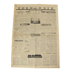 Newspaper, Le Petit Parisien, Paris Edition, October 6, 1941