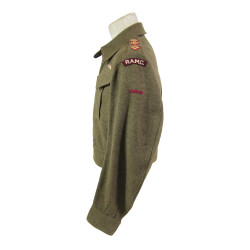 Battledress canadien, Pattern 1939, Captain, RAMC, taille 16, 1944