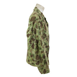 Veste de combat HBT (Herringbone Twill) camouflée, US Army, 38R