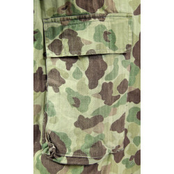 Veste de combat HBT (Herringbone Twill) camouflée, US Army, 38R