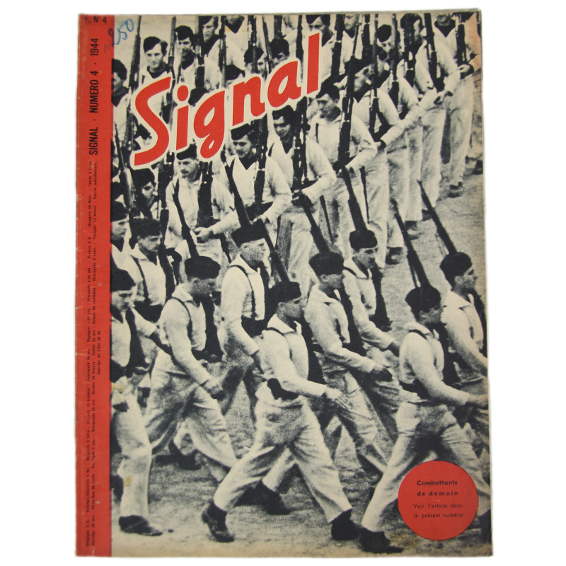 Magazine, Signal, N°4, 1944, French Edition