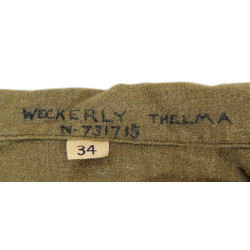 Grouping, 1st Lt. Thelma Weckerly, US Army Nurse Corps, ETO