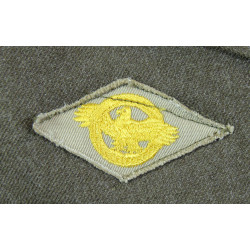 Jacket, Ike & Cap, Garrison, T/4 Peter Gerken, Jr., Medic, ETO