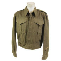 Blouse, Battledress, 1939 Pattern, Canadian, Royal Canadian Army Service Corps, Size 15, 1944, Modified