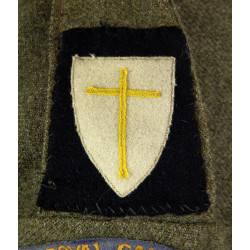 Battledress canadien, Pattern 1939, Royal Canadian Army Service Corps, taille 15, 1944, modifié