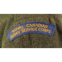 Blouse, Battledress, 1939 Pattern, Canadian, Royal Canadian Army Service Corps, Size 15, 1944, Modified