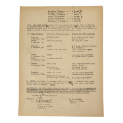 Document dactylographié, Information Bulletin No. 53, Cochran Field, USAAF, 7 décembre 1944