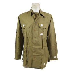 Chemise moutarde, Special, 15 x 34, 1943, PHILLIPS-JONES CORP., état neuf