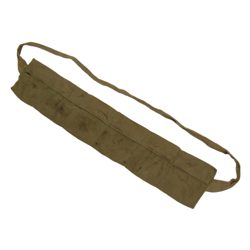 Bandoleer en toile, M1 Garand, 1er type