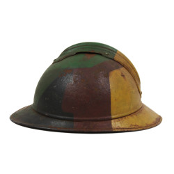 Helmet, Adrian, M1915, French Army, Camouflaged