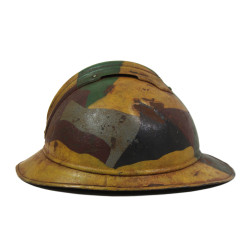 Helmet, Adrian, M1915, French Army, Camouflaged