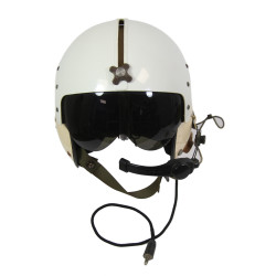 Casque de vol APH-5, pilote d'hélicoptère, 1963, US Army, Viêt-Nam, complet