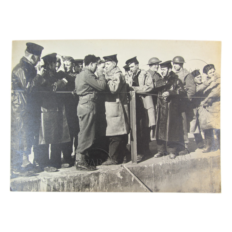 Photograph, US Navy, Combat Photo Unit 8, Royal Engineers and Royal Navy, Mulberry, Portsmouth, 1944