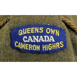 Battledress canadien, Pattern 1939, Captain, Queen's Own Cameron Highlanders of Canada, taille 12, 1943