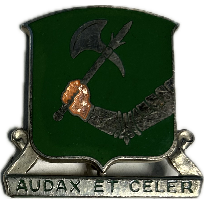 Crest, DUI, 41st Armored Tank Battalion, 11th Armored Division, Bastogne