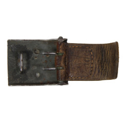 Belt, Deutsches Heer, Steel Buckle, 1916, Prussia