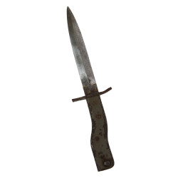 Bayonet-Trench Knife, German, Ersatz, Demag, D.R.G.M.