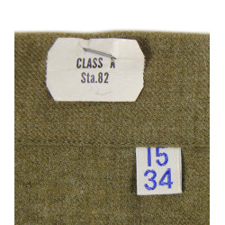 Chemise moutarde, Special, 15 x 34, 1943, THE ANDALA COMPANY, état neuf