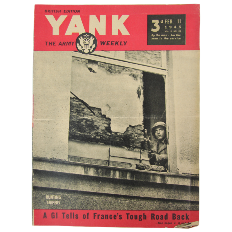 Magazine, YANK, February 11, 1945, British Edition