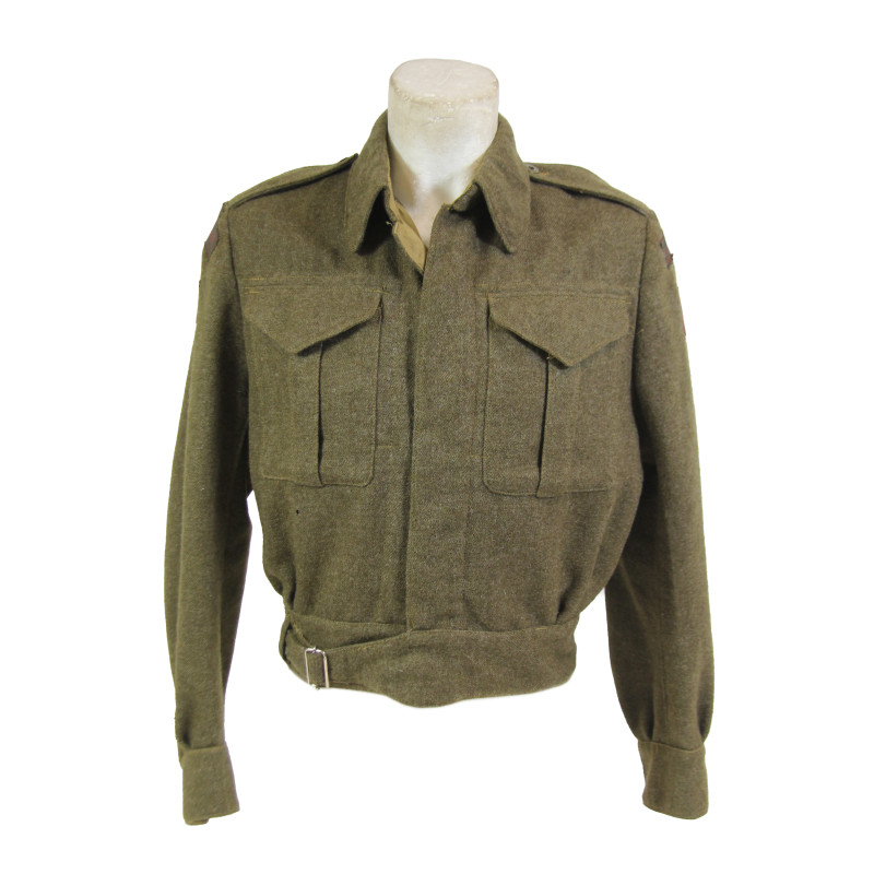 Blouse, Battledress, 1939 Pattern, Canadian, Canadian Armoured Corps, Size 10, 1945