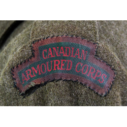 Blouse, Battledress, 1939 Pattern, Canadian, Canadian Armoured Corps, Size 10, 1945