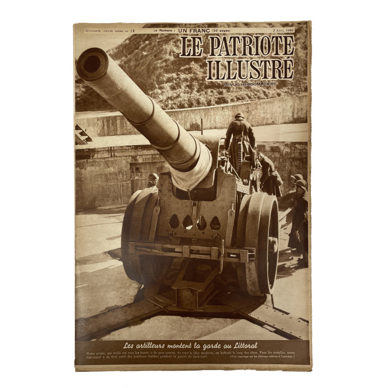 Magazine, Le patriote illustré, 7 avril 1940