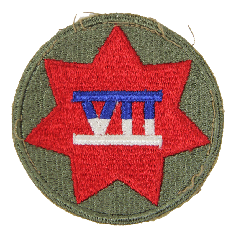 Insigne, VII Corps, US Army, Utah Beach, Ardennes