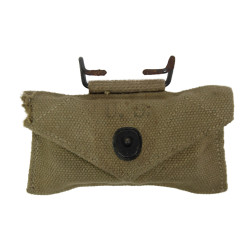 Pouch, First-Aid, M-1924, R.M.T. CO. 1942, with First-Aid Packet, Carlisle