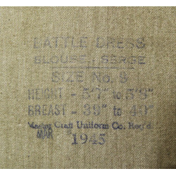 Blouse, Battledress, 1939 Pattern, Canadian, Sergeant, Royal Canadian Artillery, Size 8, 1945