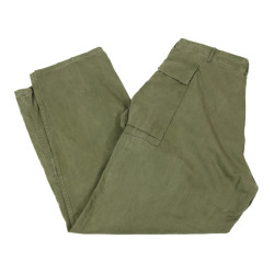 Pantalon de combat, US Army, treillis HBT (Herringbone Twill), Special, OD 7, 40 x 33