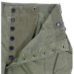 Pantalon de combat, US Army, treillis HBT (Herringbone Twill), Special, OD 7, 40 x 33