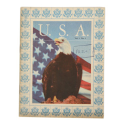 Booklet, U.S.A., A Portrait in Miniature of America and Americans in Wartime, Vol. 1, No. 2