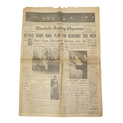 Newspaper, Charlotte Sunday Observer, February 21, 1943, Section 2