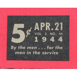 Magazine, YANK, April 21, 1944