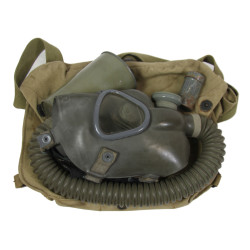 Mask, Gas, Lightweight, OD 3, 1943, Complete