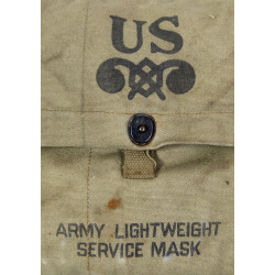 Mask, Gas, Lightweight, OD 3, 1943, Complete