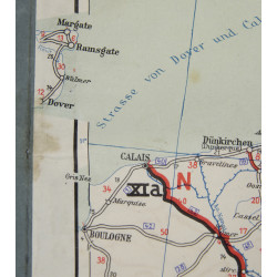 Atlas, Road, German, Durchgangsstraßen Blatt Westdeutschland, 1942