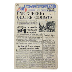 Tract britannique, Le Courrier de l'Air, No. 22, 1941