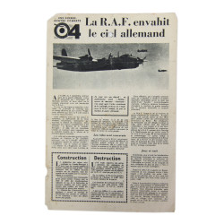 Leaflet, British, Le Courrier de l'Air, No. 22, 1941