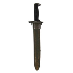 Bayonet, M1 Garand, UTICA CUTLERY & PAL, 1942, Shortened